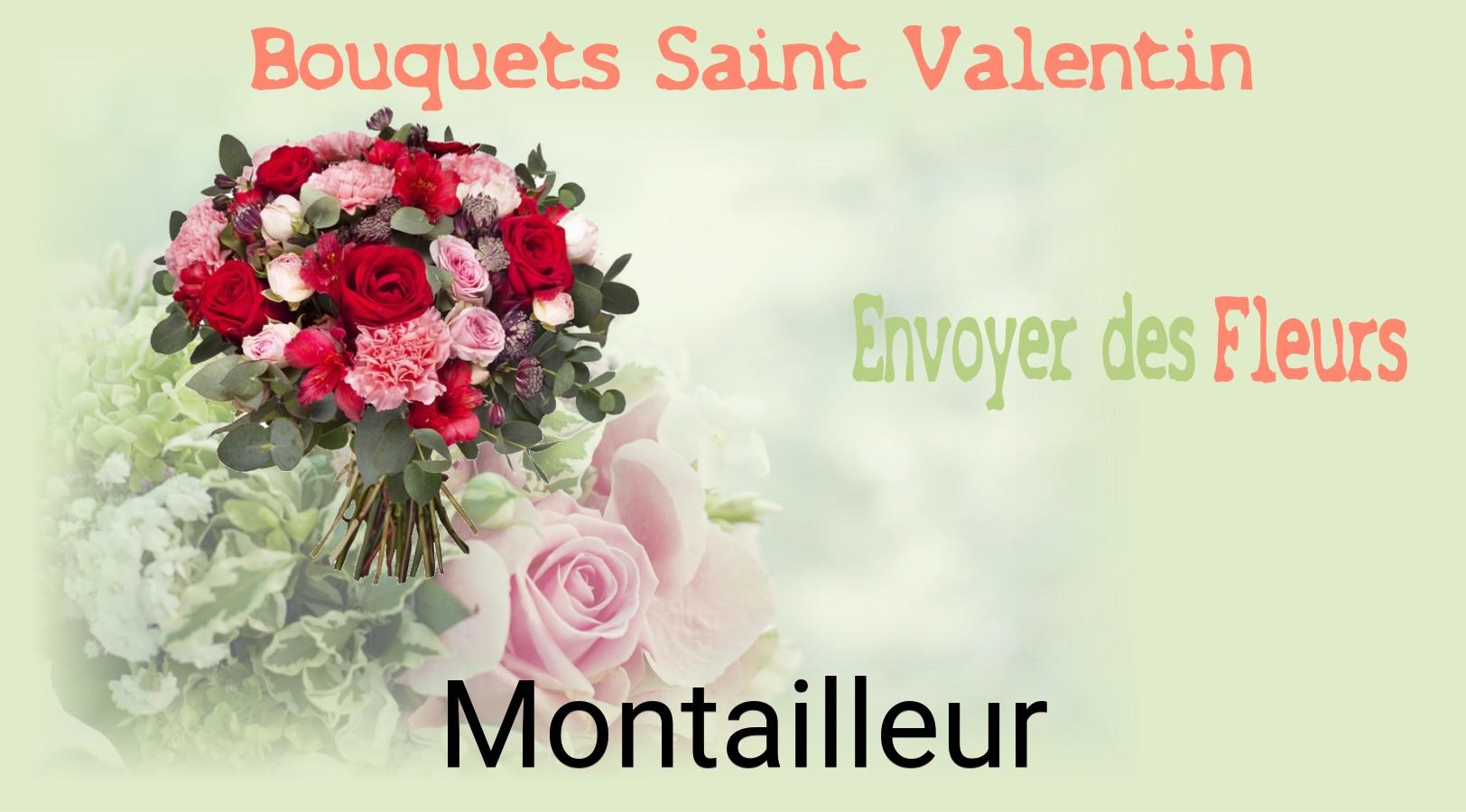 Roses de Saint-Valentin livrées à Montailleur